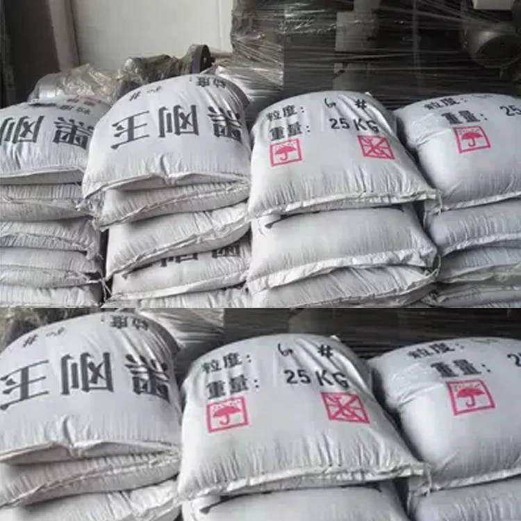 25KG media corundum powder brown fused alumina aluminum oxide glass sand sandblasting machine