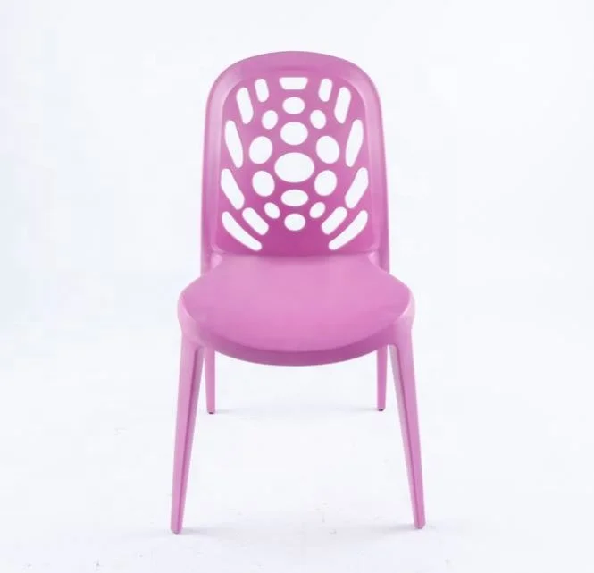 Wholesale colorful commerical restaurant plastic chairs stackable dining chair full pp plastic chair table