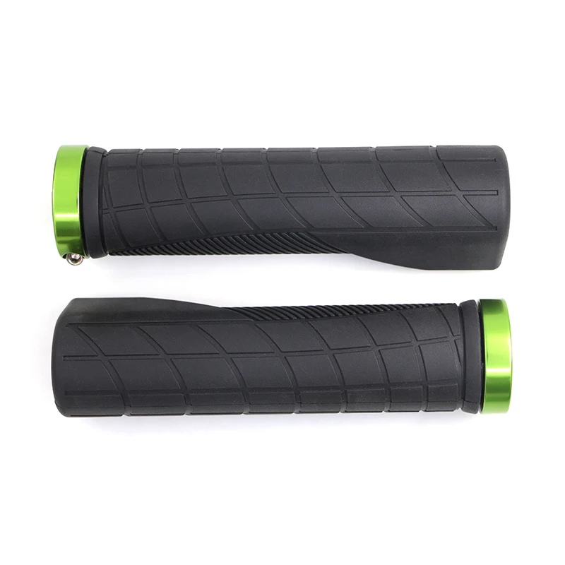 
XH-G201BL manufacturer wholesale cycle part bicycle new design lock on anti-skid rubber bicycle rubber grips 