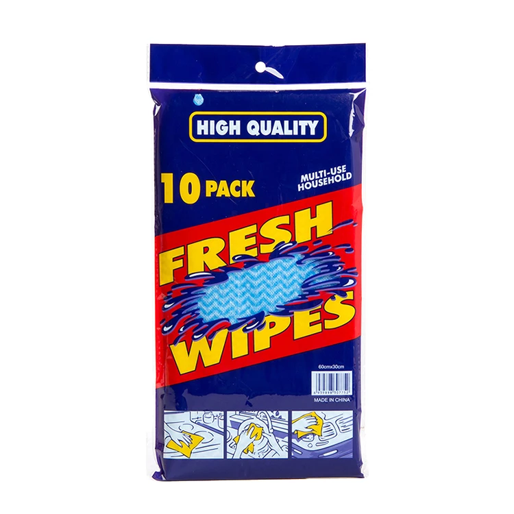 10pcs high quality non-woven non-woven cleaning cloth household non-woven activated carbon fiber cloth