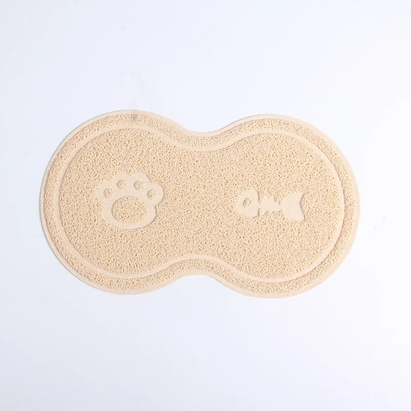 Pet Feeding PVC Mat Waterproof Non-slip Feeding Pad Pet Bowl Food Water Feed Tray for Cats and Dogs