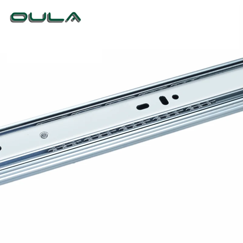 3 fold telescopic channel manufacturing machine full extension quality material telescopic sliding rail