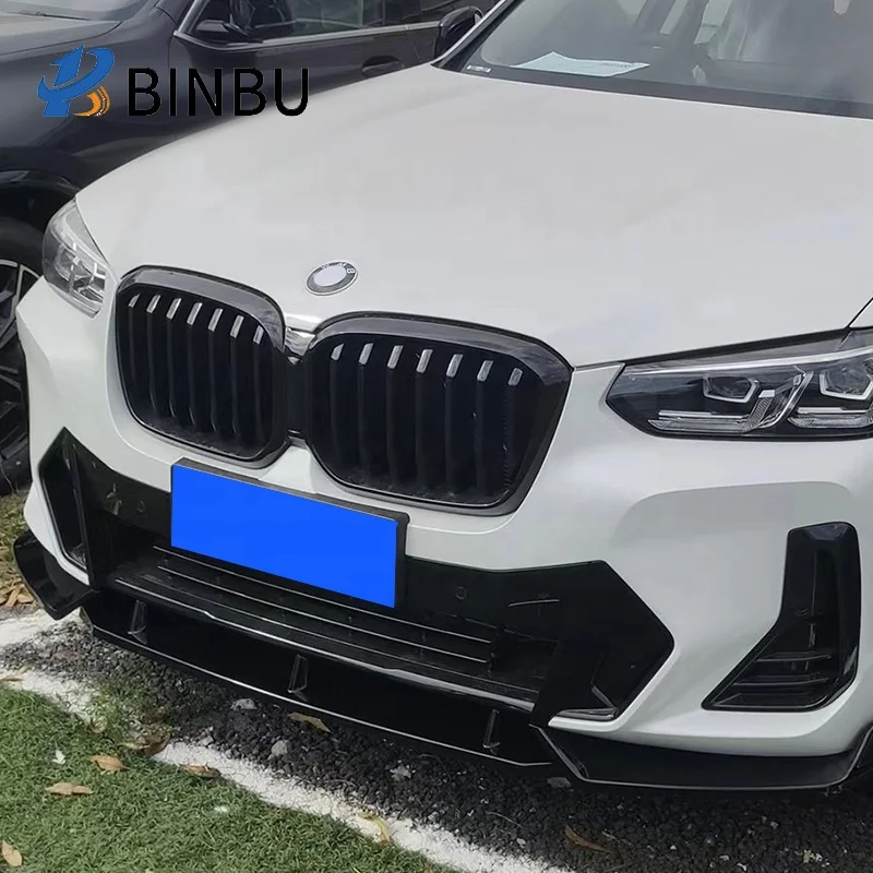 FOR BMW NEW X3 G01 X4 G02 Front bumper front diffuser retrofit upgrade body kit Surround Kit Front shovel 2022