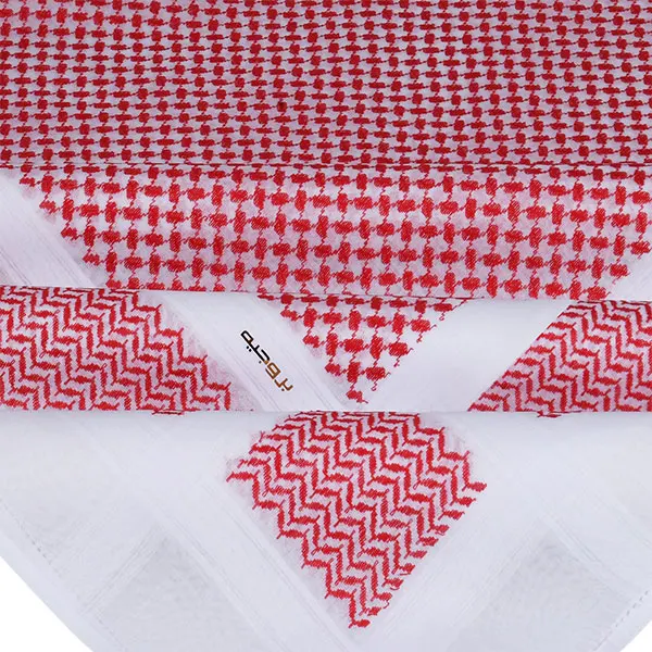 Arab Square Scarf Cotton Keffiyeh Ghutrah Shenmagh Yashmagh Shemagh For Men