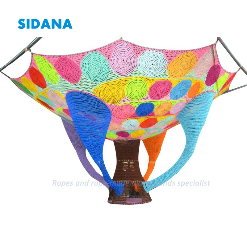 
Kid Rainbow Climbing Nets for Indoor Playground 