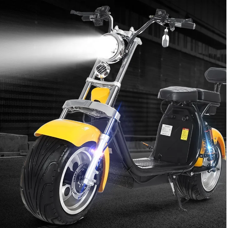 
2020 China Hot sale fat tire 2 wheel citycoco scooter 2000W 3000w adult electric motorcycles 
