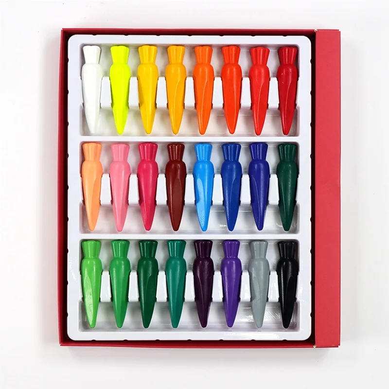 Carrot Coloring Shaped Crayons for Toddlers