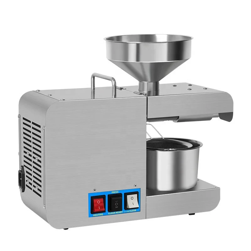 Domestic 110v coconut oil machine soja oil press home use sesame oil press machine