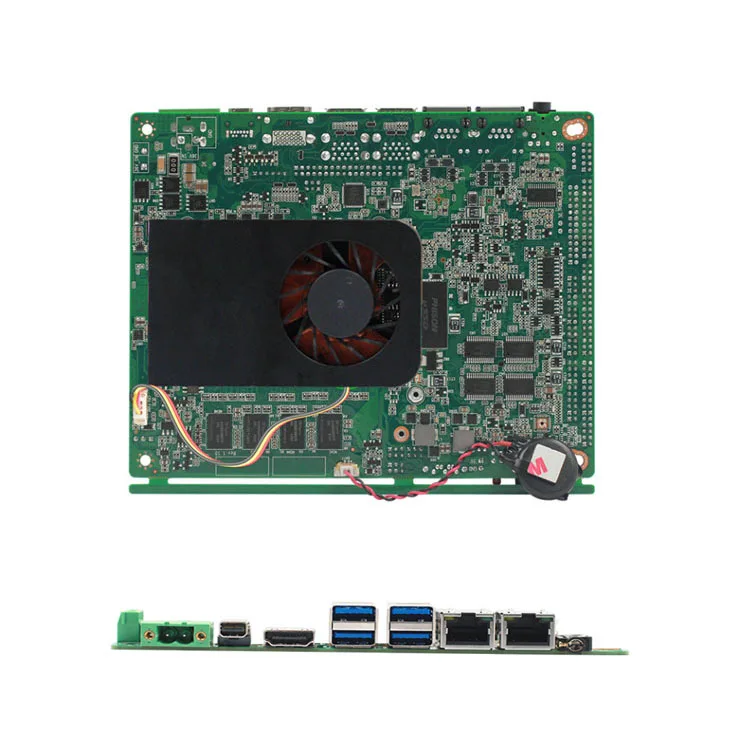 Высокопроизводительная 3 5 дюймовая материнская плата с промышленным управлением I7-8265U двойной сетевой порт I211 Промышленная