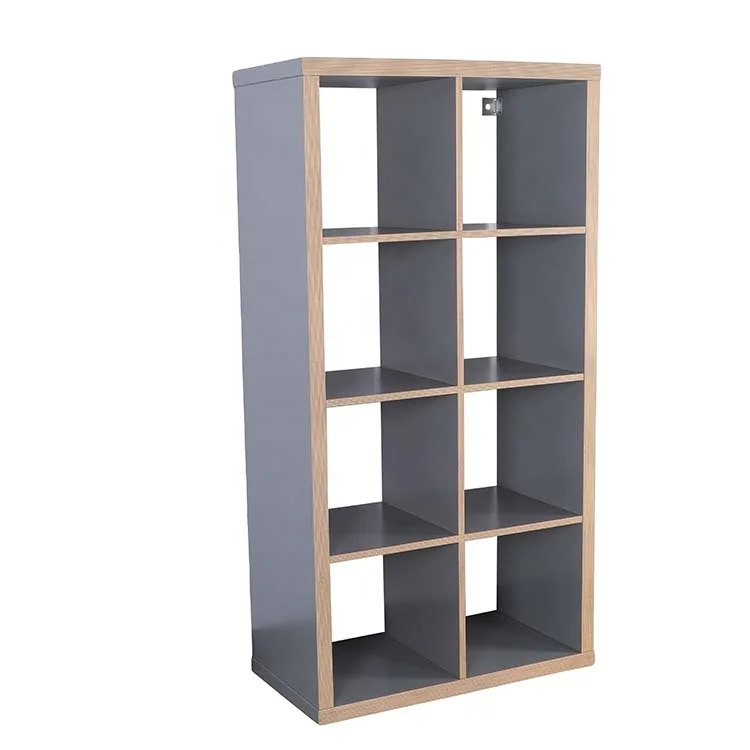 Modern Wooden Bookshelf 4-Tier Living Room Furniture Bookcases Wholesale Home Office Industrial Storage Racks