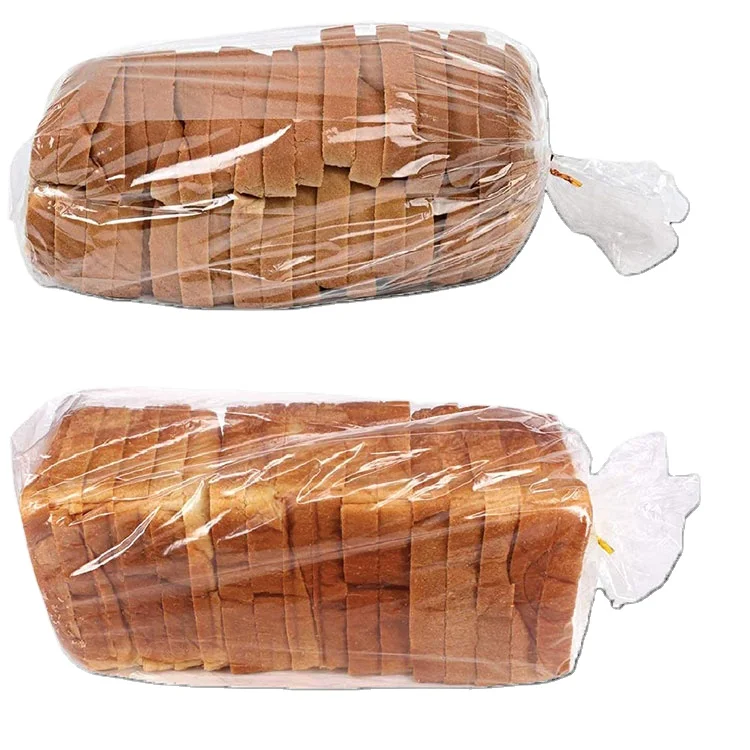 21x46 Baguette CPP French loaf Cellophane bags Transparent Cello bread bags with twist ties clear for bread cellophane bags