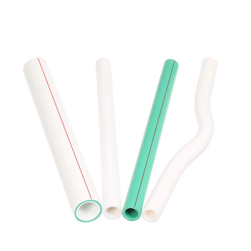Customized 50-150mm Home lmprovment  Industrial Plastic Plumbing PPR Tube Pipe for Water Gas Transportation