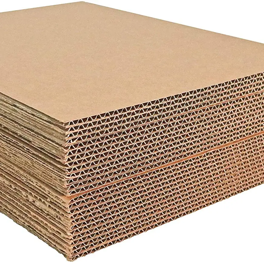 Corrugated honeycomb paper core board for display stand