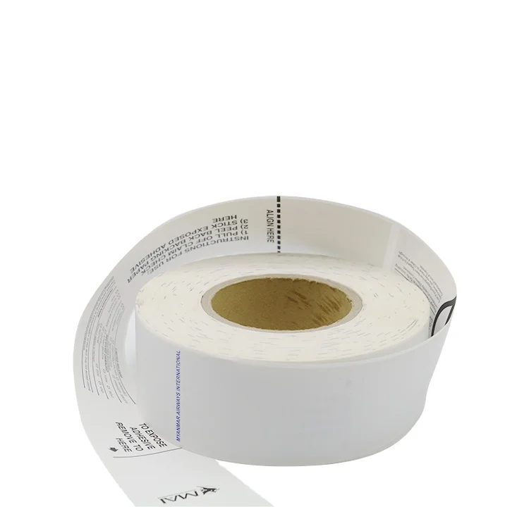 Waterproof UHF Baggage Tag Offset Printing Passive RFID rfid uhf luggage tag Sticker.