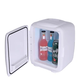 Wholesale 12v Car Little 6 Can Gold Beauty Personal Chiller Dometic Cute Pink Solar Cooling Bar 4l Refrigerators Mini Fridge