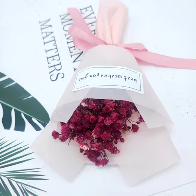 
Fresh Mini Souvenir Gypsophila Flower Bouquet 