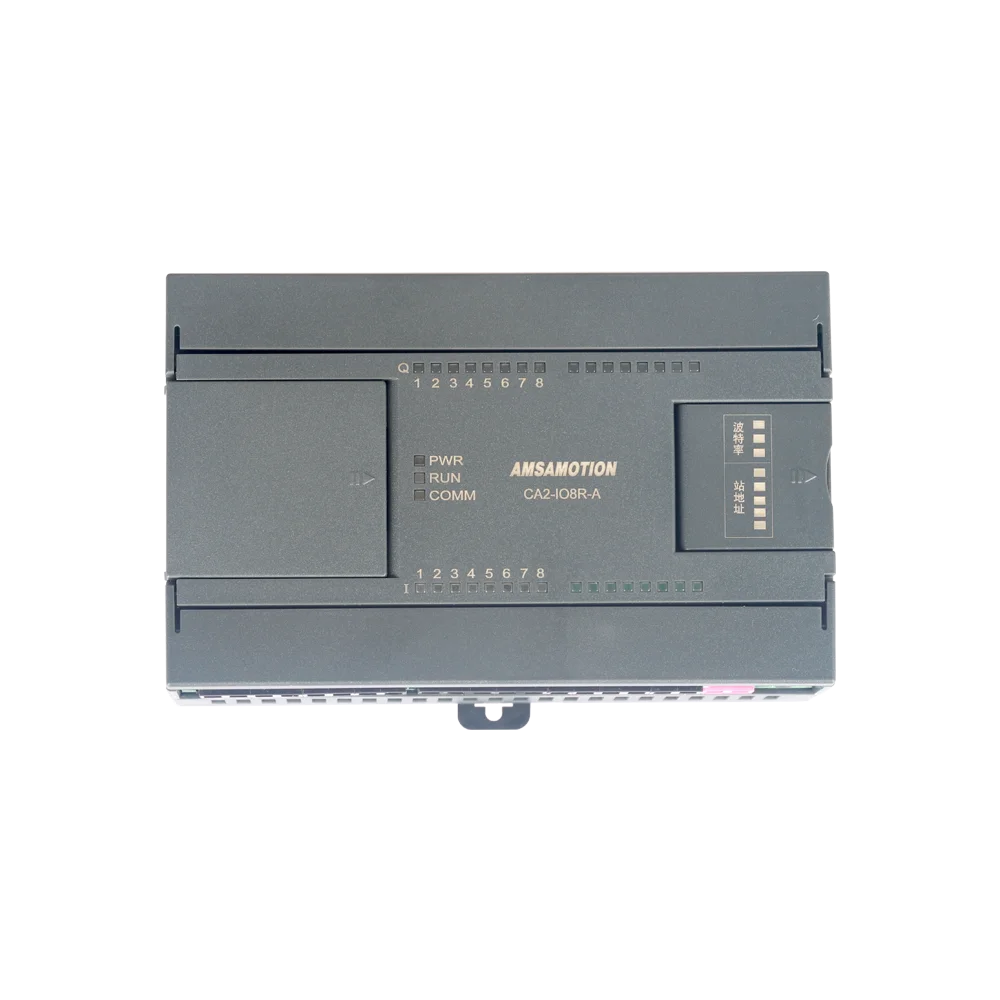 CA2-IO8R-A Remote IO Acquisition Module CANopen Digital 8I Relay 8O Analog 6I 2O RS485 Ethernet for Schneider Delta Xinje PLC