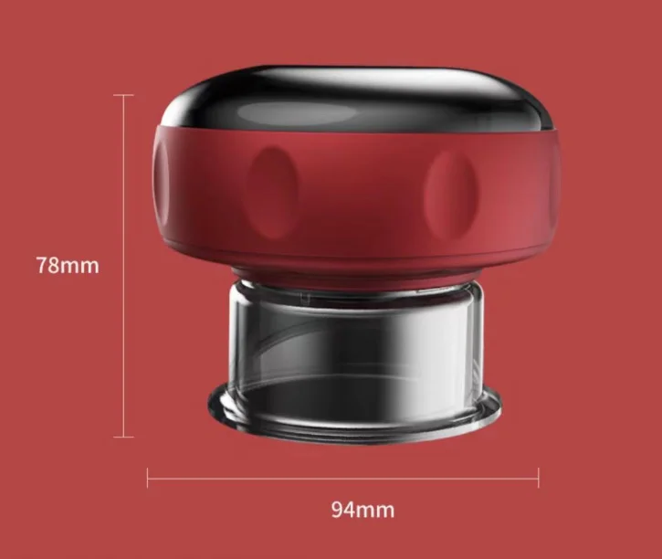 Low Price  Wholesale Vacuum Cupping Massage Light Electronic Vacuum Cup Machine  Massager Electric Cupping Device