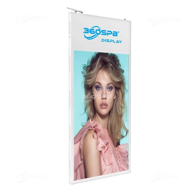 360SPB|IWD55AD Double Sided High Brightness 55 inch Digital Signage LCD Monitor Advertising Window Display