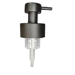 Matte Black Stainless Steel Metal Short Nozzle Foaming Soap Pump