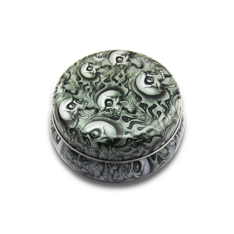 2024 Wholesale Custom Printing Round Candle Tin Box Metal Tin Can