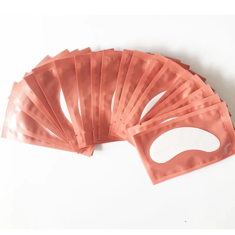 2023 Eyelash Extension Lint Free Lashes Pad Eye Mask OEM eye patch Gel Pads Fiber Eye Pad