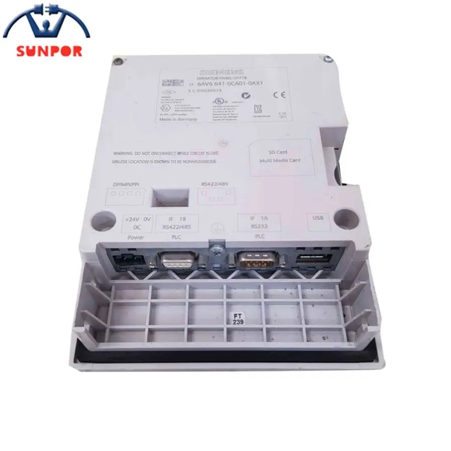Siemens 6AV6 641-0CA01-0AX1 сенсорный экран SIMATIC операторская панель OP 77B LC дисплей с подсветкой 4 5 дюйма HMI