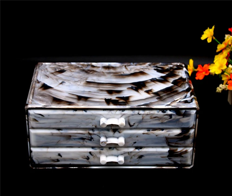 2020 New acrylic cosmetic makeup organizer bathroom luxury