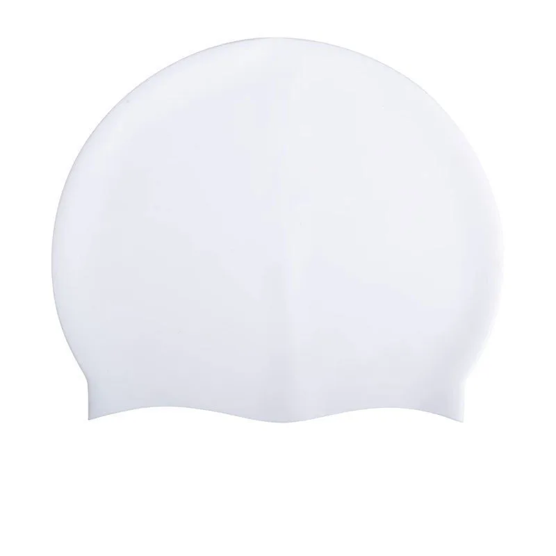 Adult customized logo swimming pool silicone latex swim cap