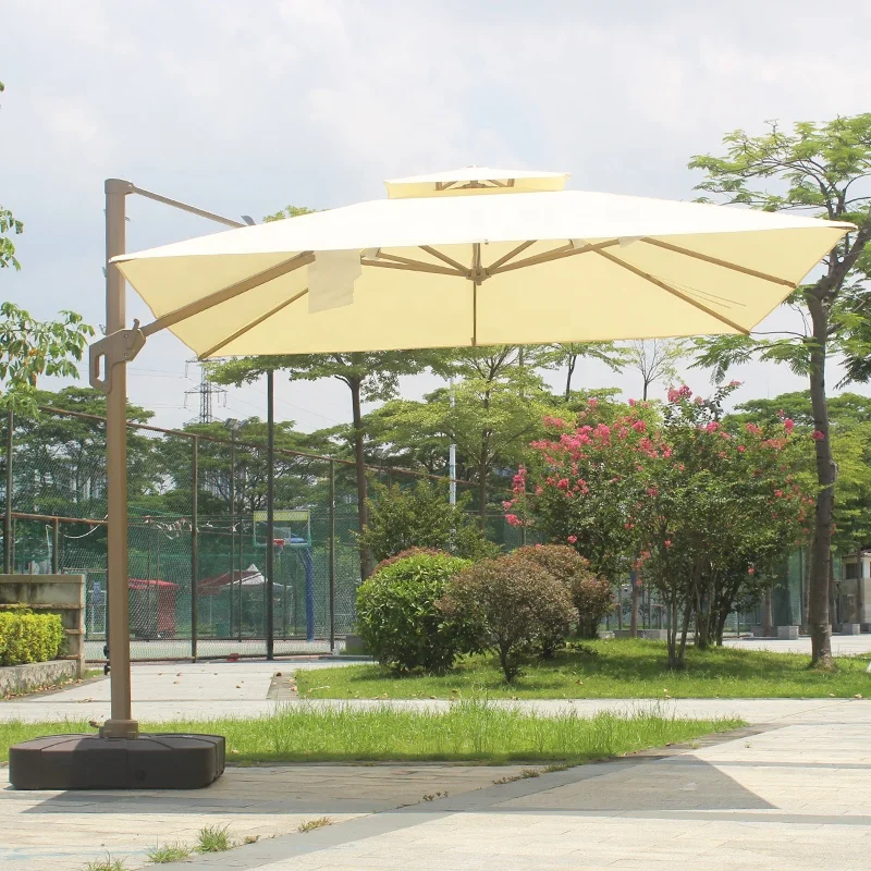 High quality Garden umbrella parasol terrace outdoor patio beach umbrella bases with logo beach outdoor umbrella