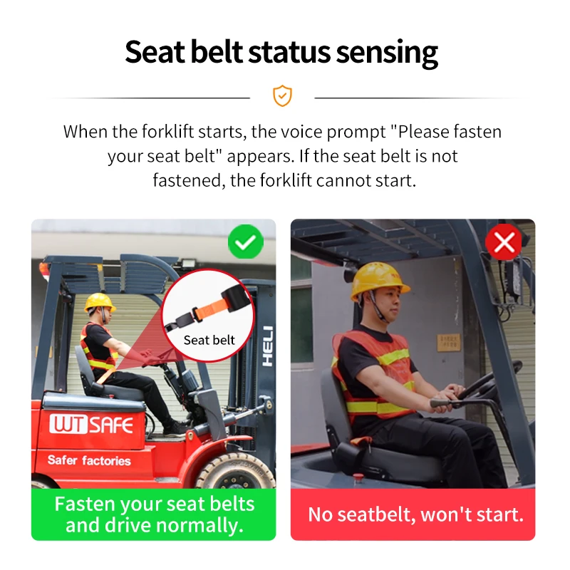 Forklift Switch Safety lock Speed Warning System Forklift Fingerprint Lock