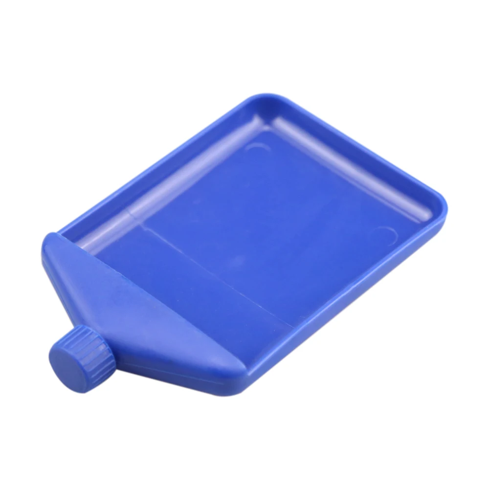 XuQian Anti-Static Plastic Bead Funnel Tray in Milky White Plastic Craft Tidy Tray