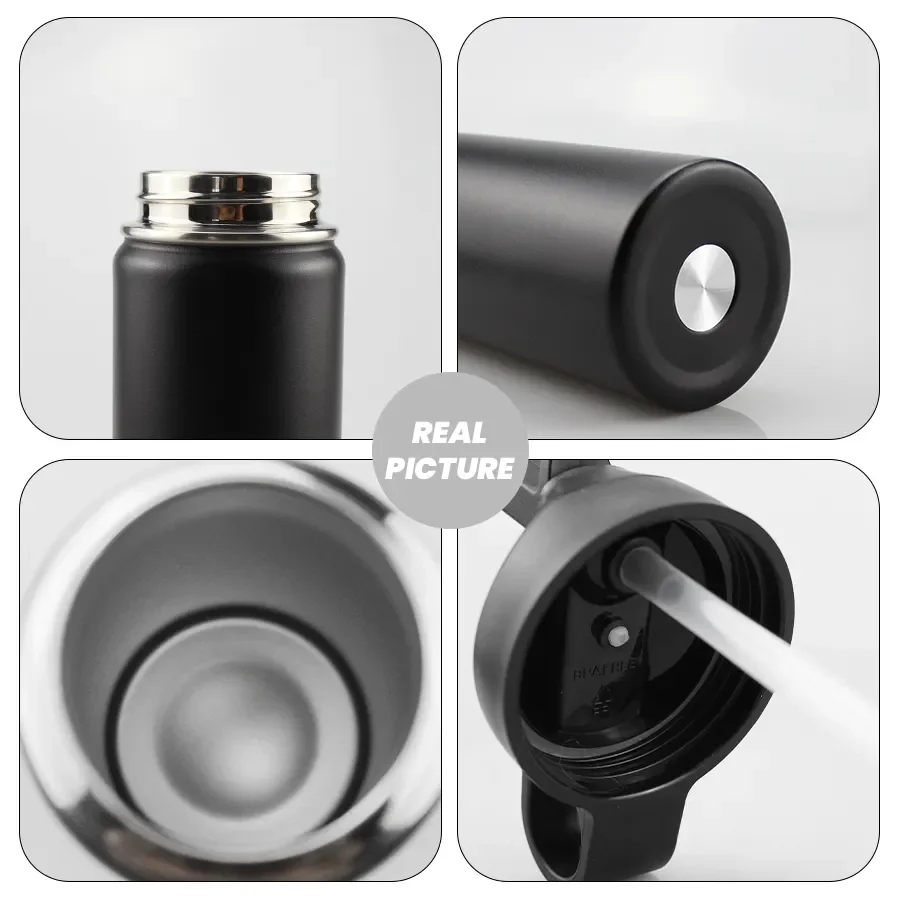 Oem Bpa Free 32Oz Wide Mouth Double Wall Stainless Insulated Thermal Vacuum Flask Sports Water Bottles With Custom Logo
