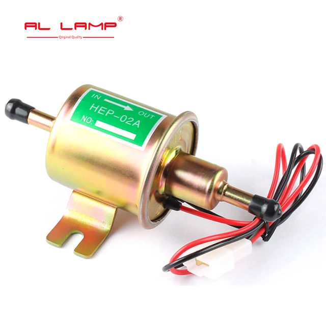 Universal New Low Pressure 24v bomba de gasolina fuel pump electric HEP-02A 12v