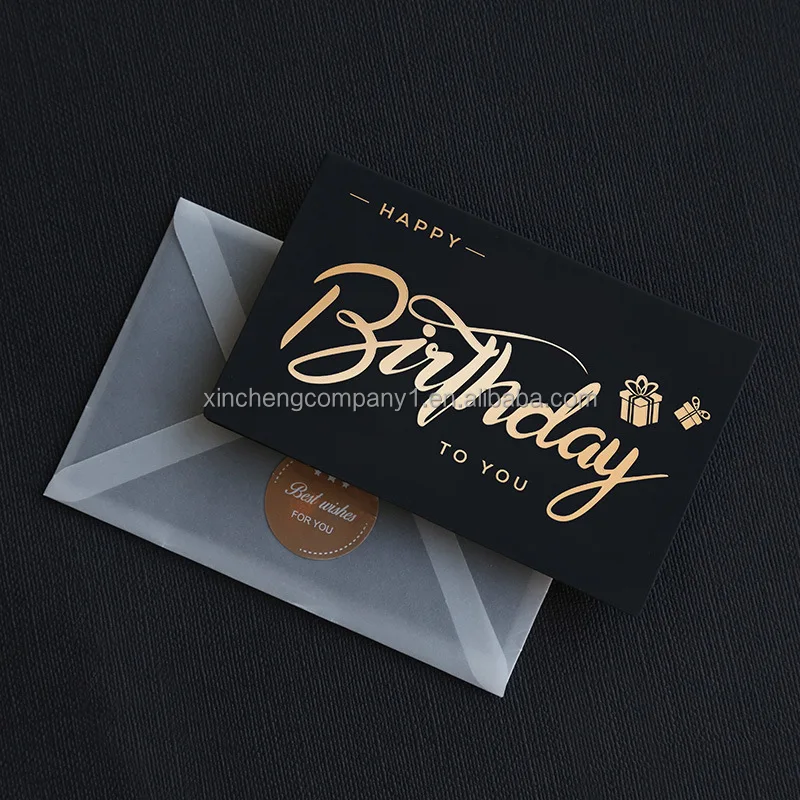 Custom Customized Luxury Thank You Cards With Logo And Stickers For Supporting May Small Business To Leave A Review Card