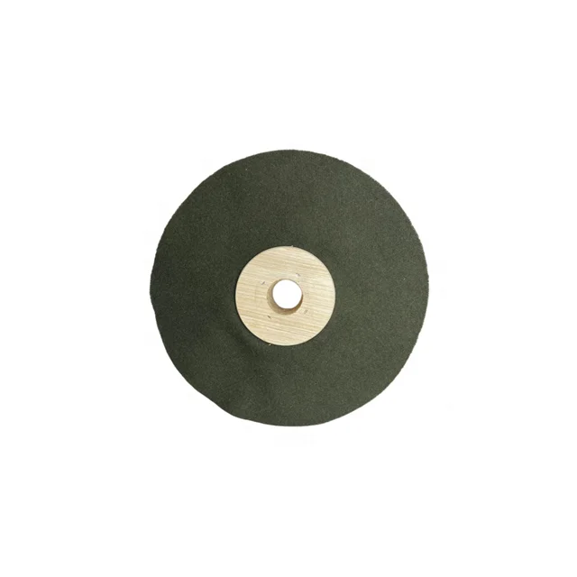 Green Cloth Mops Used for obtaining a very dark burnish in shoe and leather industry and factory as polishing round brush