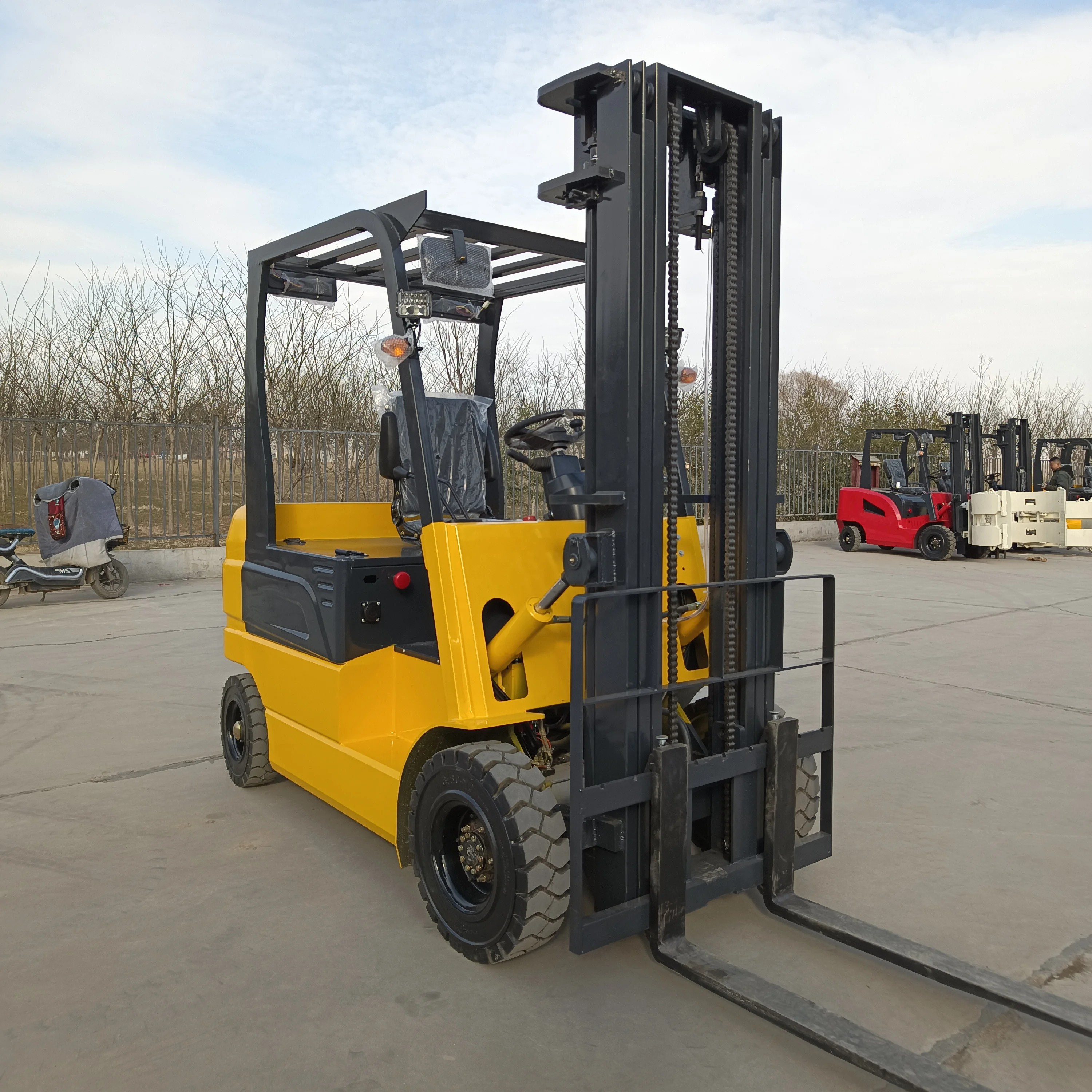 Forklifts Manufacturer Good Price 1Ton  2 Ton 2.5 T 3 Ton Electric Battery forklift With Good Quality Farm forklift