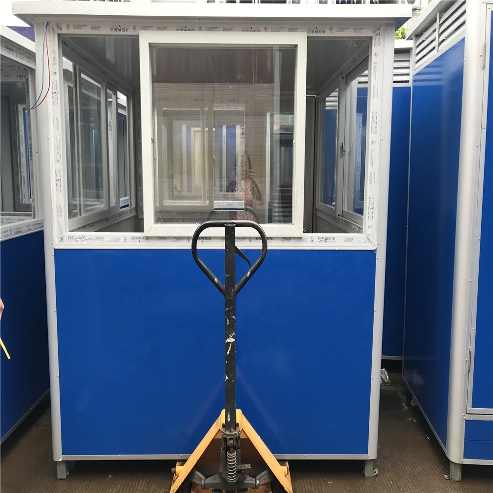 
Outdoor Prefabricated Security guard house/Security booth/Sentry box 