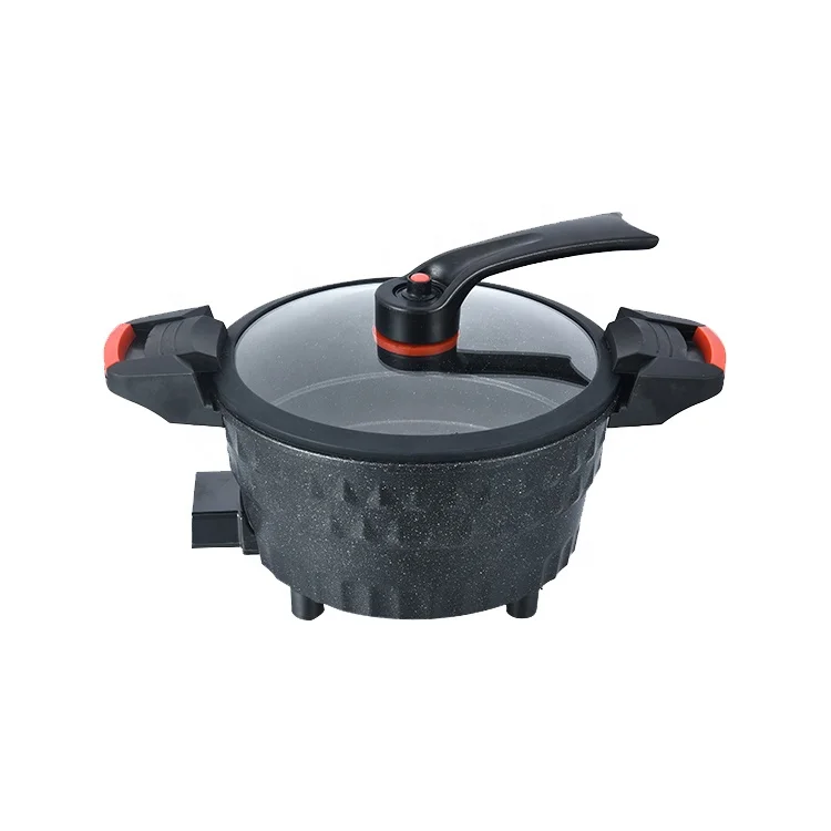 Factory supplier high quality mini self heating hot pot smokeless cooking electric hot pot with no stick coating