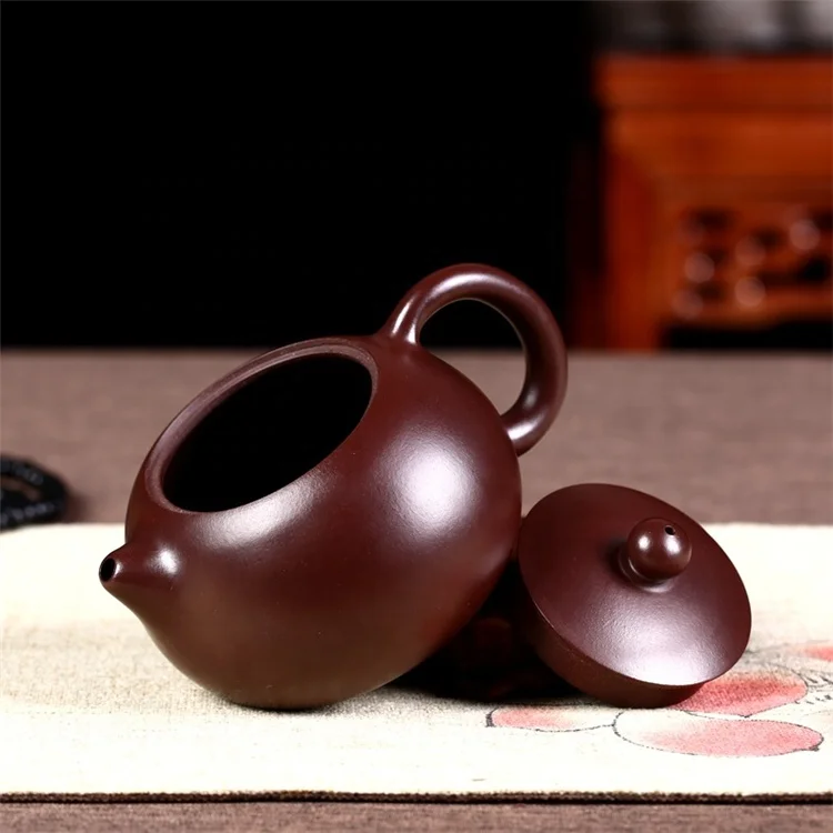 All hand-made Chinese yixing purple clay tea potraw mineral purple and zhu ni big article xi shi teapot