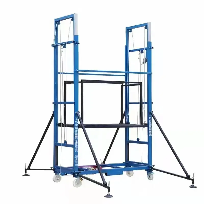 Qiyun Kinglift 15m Factory Price Hydraulic Cargo Goods 1000 kg Load Freight Lift Guide Rail