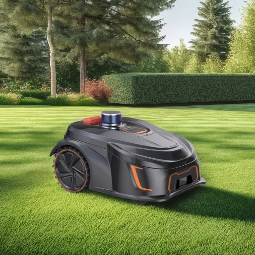 M28E  4000m2 Operating Space  Electric Lawn Mower Robot Professional Cordless With Lithium Battery  Electric Lawn Mower