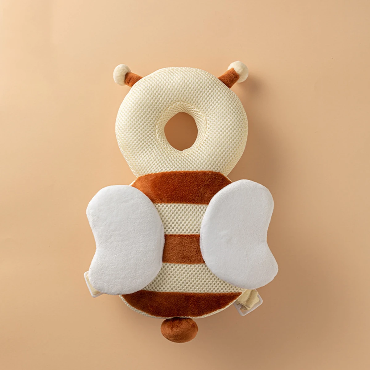 USSE Back Prevent Injured Angel Bee Cartoon Security Pillows Toddler Baby Head Protector Safety Pad Cushion Baby Proofing Kit