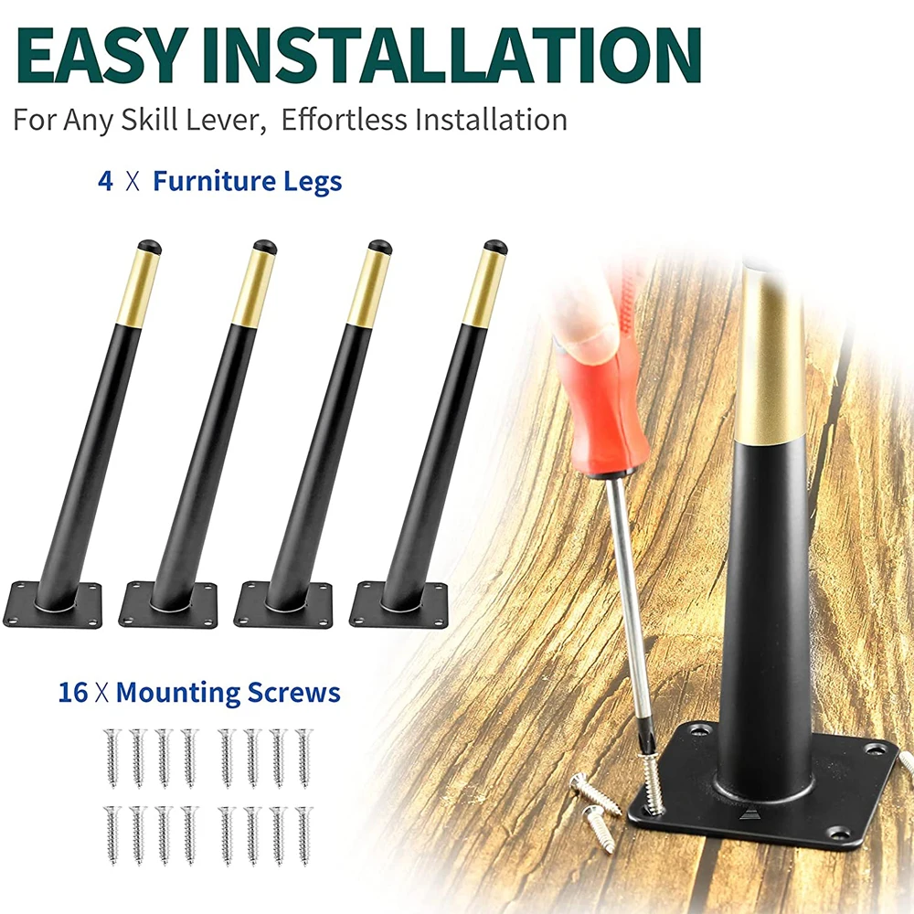 Top grade premium sofa foot table base iron furniture legs for metal table frame