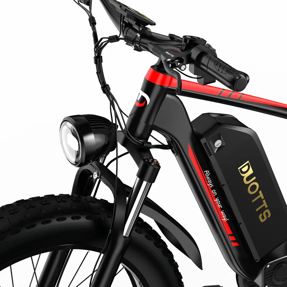 Off-road Electric Bicycle with Dual Click and 20AH Large Battery