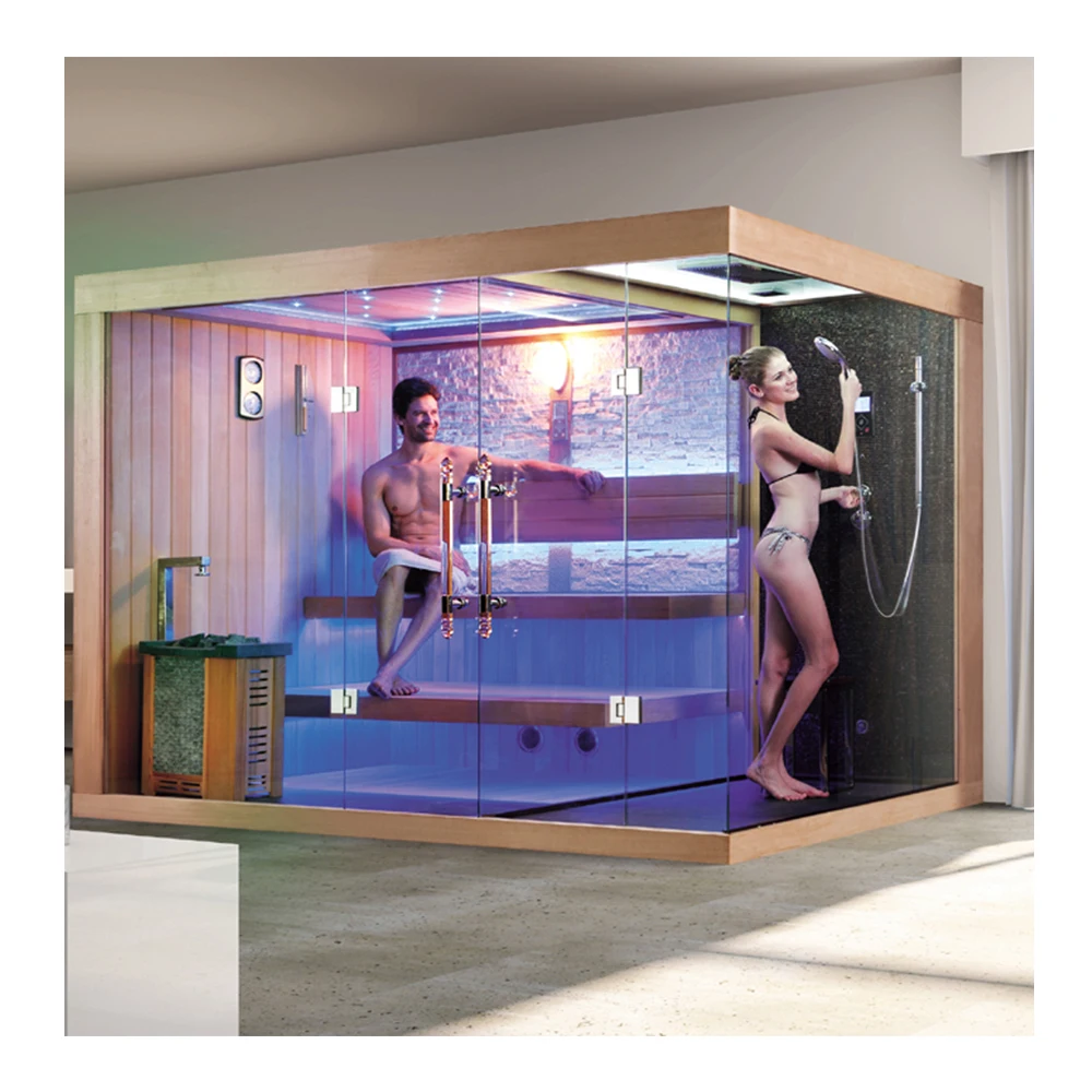 Wooden Steam Cabinet/ Acrylic Shower Sauna House/ Dry