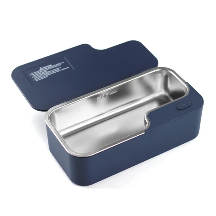 Портативный ультразвуковой мини-очиститель для зубов/часов/очков/ювелирных изделий с сенсорным управлением, 450 мл