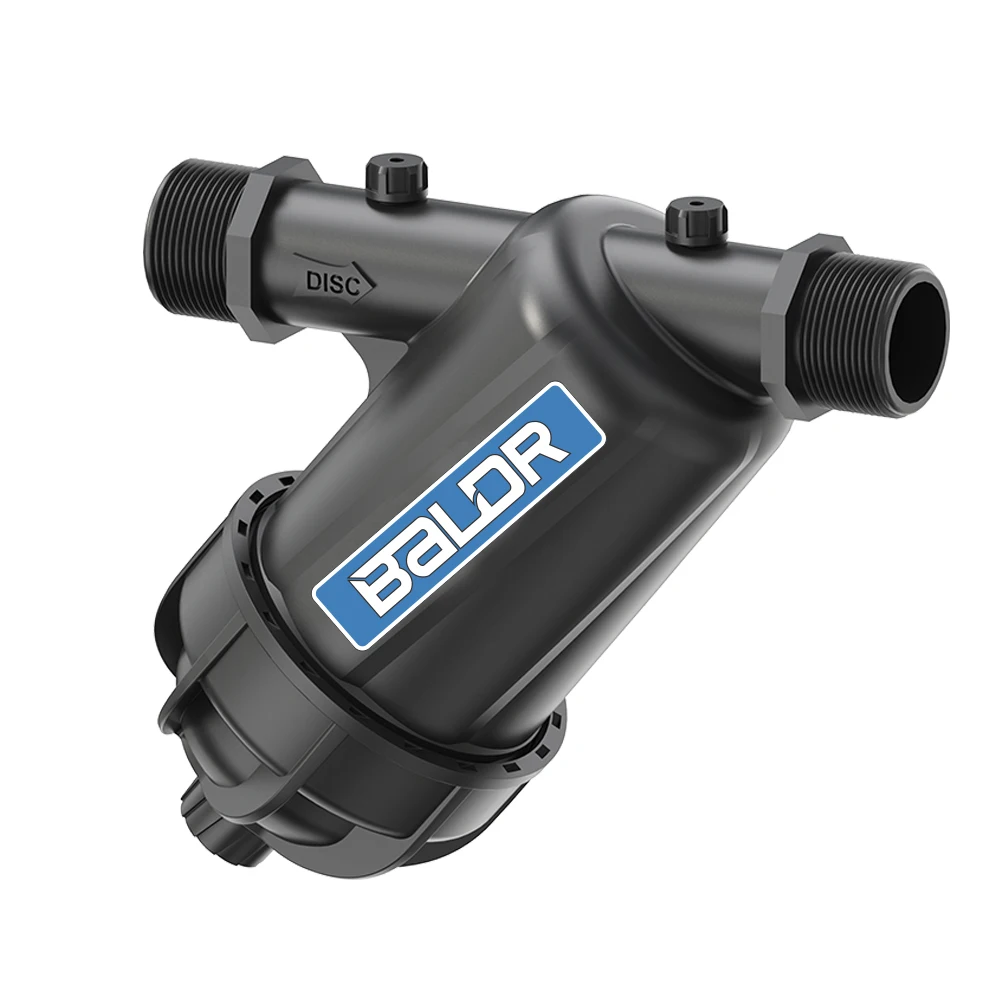 1  1/2 inch Y type customizable agricultural drip irrigation system water filtration disc filter