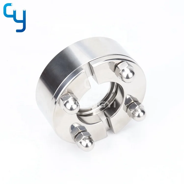 Sanitary stainless steel aseptic pipe fittings NA flange connection
