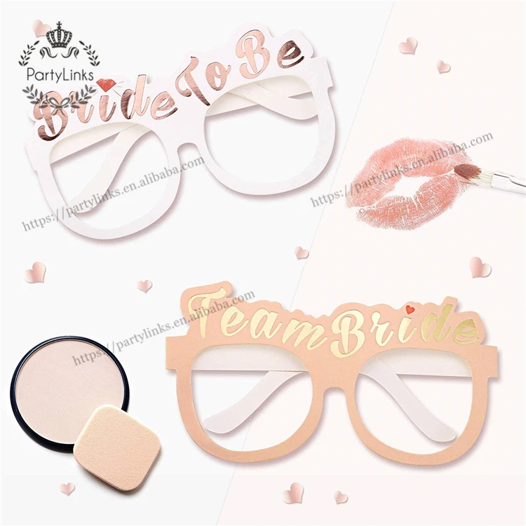 Rose Gold Bachelorette Party Decorations Kit Bridal Shower Favor Supplies Gift Hen Party Bachelorette Accessories